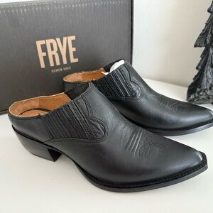 Frye Sacha Mule slip on boots